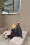 Wool Blend Circular Neck Tricot Sweater - 2