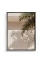 Boho Desert Chic Palm Leaf Nature Wall Art | Portrait Framed Canvas Print | Luxury Modern Botanical Decor for Living Room - 2