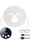 Microcurrent Facial Mask Massager,V-Face Lifting and Tightening Eye Mask,Crescent-Shaped Eye Massager for Women's Facial Care