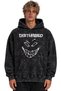 Disturbed Rock Metal Music Band Printed Unisex Oversize Washable Hoodie Sweatshirt