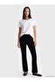 Two Mt Shop Quality White Combed Cotton Plain Standard & Regular Short Sleeve Women's T-Shirt - 2