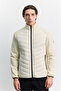 Men's Stone Duck Feather Stand Collar Lightweight Coat A62Y6066 - 7