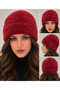 Tiftik Beard Yarn Winter Soft Fit Beanie - 2