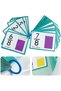 35 Fraction Number Flash Cards, Graphically Illustrated Simplification Math Flashcards for Elementar - 6