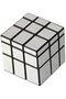 مكعبات مرآة سحرية، مكعب روبيك غير منتظم 3x3، 5.7 سم × 5.7 سم - فضي، F2C - 5