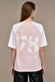 Lace Detailed College Oversize T-Shirt - 6