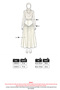 Corsage Detailed Skirt 202707 - White - 6