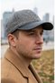 Leather Visor Cashmere Velvet Hat Unisex Winter - Adjustable Urban Style Baseball Cap - 8