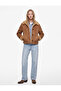 Classic Collar Buttoned Faux Suede Jacket