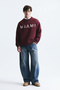 Miami Printed Crew Neck Sweatshirt - 2