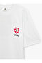 Short Sleeve Cotton Crew Neck Oversize World Cup Printed T-Shirt - 6