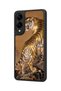 Samsung Galaxy S25 Edge Compatible Tiger Power Patterned Shockproof Case with Camera Protection - 3