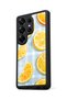 Samsung Galaxy S25 Ultra Compatible Citrus Patterned Shockproof Case with Camera Protection - 5
