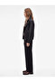 Normal Waist Belted Pocketed Viscose Blend Wide Leg Trousers - 2