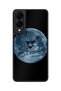 Samsung Galaxy S25 Edge Compatible Silhouette Patterned Shockproof Case with Camera Protection