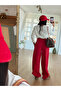 Red Patch Painted Bargel Trousers - 4158 - 4