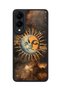 Samsung Galaxy S25 Edge Compatible Astral Patterned Shockproof Case with Camera Protection
