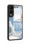 Samsung Galaxy S25 Edge Compatible Balcony Patterned Camera Protected Shockproof Case - 2