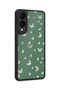 Samsung Galaxy S25 Edge Compatible Butterfly Linear Patterned Shockproof Case with Camera Protection - 2