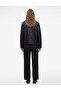 Normal Waist Belted Pocketed Viscose Blend Wide Leg Trousers - 4