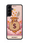 Samsung Galaxy S25 Fe Compatible Coin Patterned Shockproof Case with Camera Protection