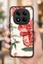 حافظة مقاومة للصدمات متوافقة مع هاتف Redmi Note 15 Pro Plus 5G مع حماية للكاميرا بنمط زهرة الكركديه - 5