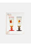 Colorless Glass Cups with Footed Base, Set of 2, 160 ml - 6