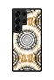 Samsung Galaxy S25 Ultra Compatible Radial Pattern Camera Protected Shockproof Case