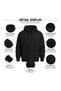 Dubai Skyline Hoodie - Soft Cotton Pullover - Casual Fashion Hoodie for Men and Women - Long Sleeve with Drawstring and Pockets - 7