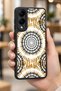 Samsung Galaxy S25 Edge Compatible Radial Pattern Shockproof Case with Camera Protection - 6