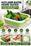 Folding Basin with Cutting Board and Water Drain 30X39Cm Ra611 - 5