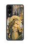 Samsung Galaxy S25 Edge Compatible Saturn Pattern Shockproof Case with Camera Protection