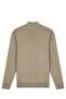 Men's Half Fisherman Mink Sweater Cotton Knitwear Rice Patterned Steel Knit Classic Pattern - 5410B - 6