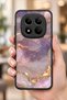 حافظة مقاومة للصدمات متوافقة مع هاتف Redmi Note 15 Pro Plus 5G بنمط الرخام الأرجواني مع حماية للكاميرا - 5