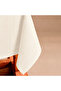 Tablecloth 100% cotton white - 2