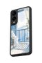 Samsung Galaxy S25 Edge Compatible Balcony Patterned Camera Protected Shockproof Case - 5