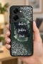 حافظة مقاومة للصدمات متوافقة مع Redmi A5 مع حماية للكاميرا بنمط الشكر - 6