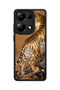 Redmi Note 13 Pro 4g Compatible Tiger Power Patterned Shockproof Case with Camera Protection