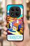 Redmi Note 15 Pro Plus 5g Compatible Black Sea Patterned Shockproof Case with Camera Protection - 5