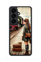 Samsung Galaxy S26 Compatible Steam Train Patterned Shockproof Case with Camera Protection