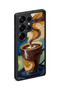 Samsung Galaxy S25 Ultra Compatible Coffee Patterned Shockproof Case with Camera Protection - 4