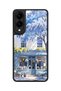 Samsung Galaxy S25 Edge Compatible Çiçekkafe Patterned Shockproof Case with Camera Protection
