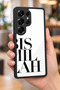 Samsung Galaxy S25 Ultra Compatible Bismillah Patterned Camera Protected Shockproof Case - 6