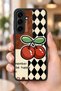 Samsung Galaxy S25 Fe Compatible Happiness Pattern Shockproof Case with Camera Protection - 6