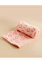 Pink Textured Blanket And Bathrobe 2 Piece Set - 5