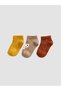 Quality Pieces from Çelebi Store Embroidered Boys' Booties Socks 3-Piece