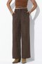 Straight Cut Velvet Trousers - 6