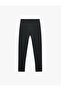 High Waist Stitching Detailed Comfortable Fit Sports Leggings