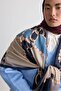 Monolith Pattern Shoulder Shawl - 7