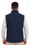 Softshell Work Vest Unisex – Custom Printed with Firm Logo, Stand Collar, Zipper Pockets, Corporate Staff Vest - 2